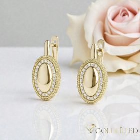 Gold-Filled Hypoallergenic Earrings 20 mm 14K color