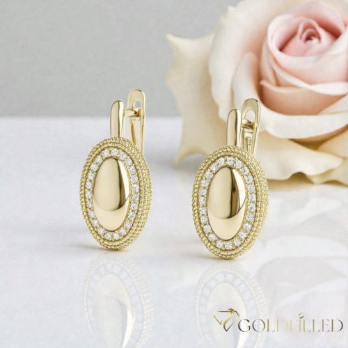 Gold-Filled Hypoallergenic Earrings 20 mm 14K color