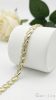 Gold-Filled Hypoallergenic Bracelet 19 cm/7mm 14K color