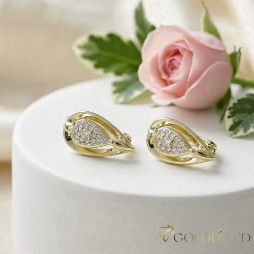 Gold-Filled Hypoallergenic Earrings 17 mm 14K color