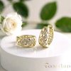 Gold-Filled Hypoallergenic Earrings 17 mm 14K color