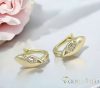 Gold-Filled Hypoallergenic Earrings 16mm 14K color