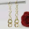 Gold-Filled Hypoallergenic Earrings 54mm 14K color