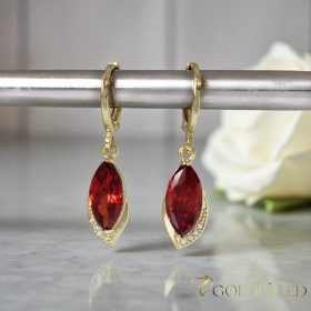 Gold-Filled Hypoallergenic Earrings 34mm 14K color	