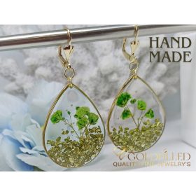 Handmade Hypoallergenic Drop Earrings 60mm 14K color	