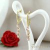 Gold-Filled Hypoallergenic Earrings 42mm 14K color	
