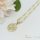 Gold-Filled Hypoallergenic Necklace Length 18'' (45cm) / 4mm + Capricorn Pendant 14K color