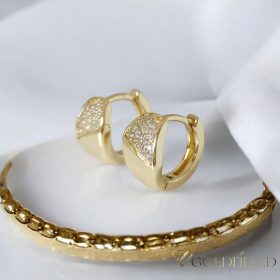 Gold-Filled Hypoallergenic Earrings 14mm 14K color 