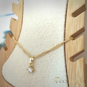 Gold-Filled Anklet 27cm/2mm 14K color