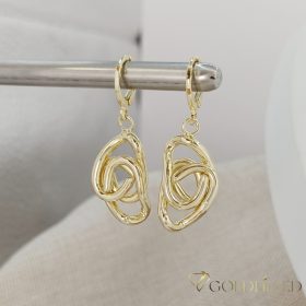 Gold-Filled Hypoallergenic Earrings 38mm 14K color	
