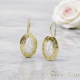 Gold-Filled Hypoallergenic Earrings 35mm 14K color