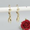 Gold-Filled Hypoallergenic Earrings 34mm 14K color	