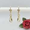 Gold-Filled Hypoallergenic Earrings 34mm 14K color	