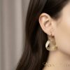 Gold-Filled Hypoallergenic Earrings 38mm 14K color
