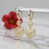 Gold-Filled Hypoallergenic Earrings 48mm 14K color	