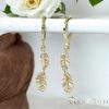 Gold-Filled Hypoallergenic Earrings 38mm 14K color	