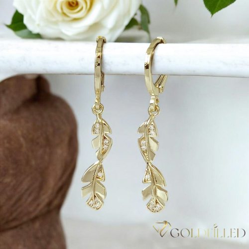 Gold-Filled Hypoallergenic Earrings 38mm 14K color	