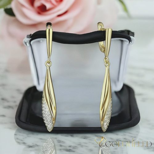 Gold-Filled Hypoallergenic Earrings 54mm 14K color