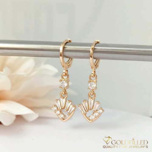 Gold-Filled Hypoallergenic Earrings 32mm 18K color	