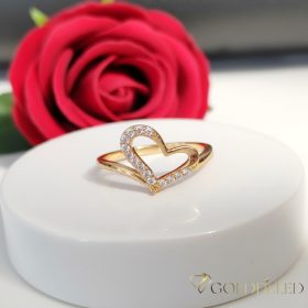   "Gold-Filled" hypoallergenic ring, in various sizes, 18K color
