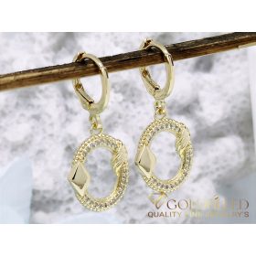 Gold-Filled Hypoallergenic Earrings 34mm 14K color	