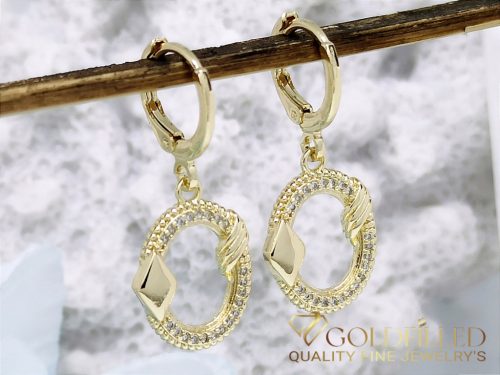 Gold-Filled Hypoallergenic Earrings 34mm 14K color	