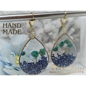 Handmade Hypoallergenic Drop Earrings 60mm 14K color	
