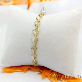 Gold-Filled Hypoallergenic Bracelet 17cm/6mm 14K color