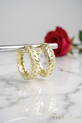 Gold-Filled Hypoallergenic Earrings 20mm 14K color