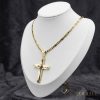 Gold-Filled Hypoallergenic Necklace Length 24'' (60cm) / 4mm +Pendant 14K color