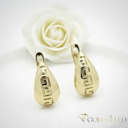 Gold-Filled Hypoallergenic Earrings 14mm 14K color 