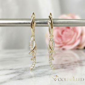 Gold-Filled Hypoallergenic Earrings 46mm 14K color	