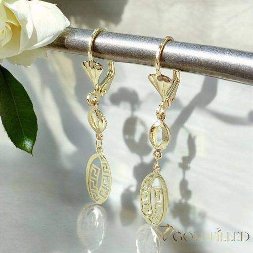 Gold-Filled Hypoallergenic Earrings 46mm 14K color