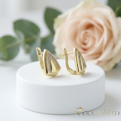 Gold-Filled Hypoallergenic Earrings 14mm 14K color 