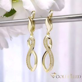 Gold-Filled Hypoallergenic Earrings 50mm 14K color