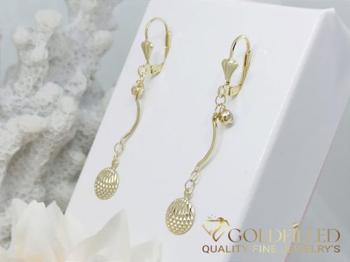 Gold-Filled Hypoallergenic Earrings 52mm 14K color	