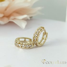 Gold-Filled Hypoallergenic Earrings 14mm 14K color 