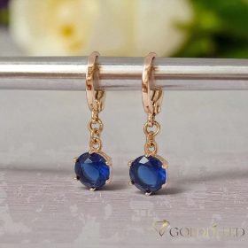 Gold-Filled Hypoallergenic Earrings 28mm 18K color	