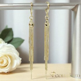 Gold-Filled Hypoallergenic Earrings 80mm 14K color	