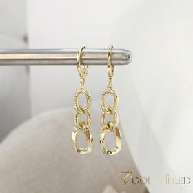 Gold-Filled Hypoallergenic Earrings 42mm 14K color	