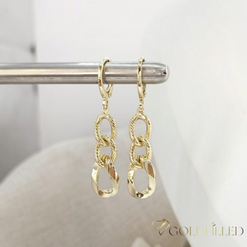 Gold-Filled Hypoallergenic Earrings 42mm 14K color	