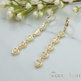 Gold-Filled Hypoallergenic Earrings 54mm 14K color