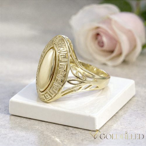 "Gold-Filled" hypoallergenic ring, in various sizes, 14K color