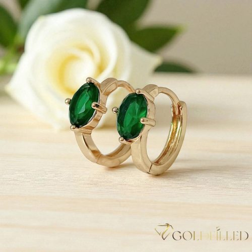 Gold-Filled Hypoallergenic Earrings 15mm 18K color	