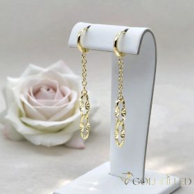 Gold-Filled Hypoallergenic Earrings 54mm 14K color
