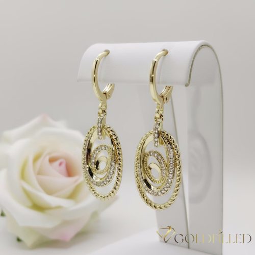 Gold-Filled Hypoallergenic Earrings 36mm 14K color	
