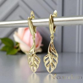 Gold-Filled Hypoallergenic Earrings 42mm 14K color	