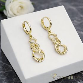 Gold-Filled Hypoallergenic Earrings 38mm 14K color	
