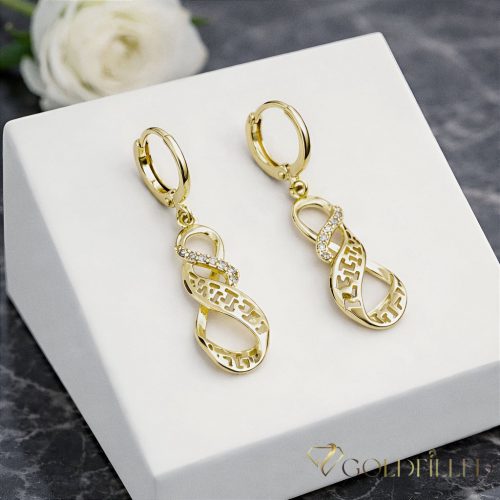 Gold-Filled Hypoallergenic Earrings 38mm 14K color	