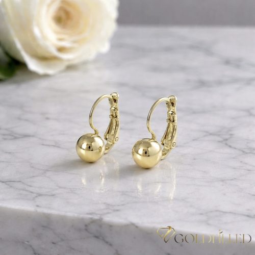 Gold-Filled Hypoallergenic Earrings 14mm 14K color 